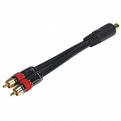 RCA(F) to RCA(M) Coaxial Splitter Adpt