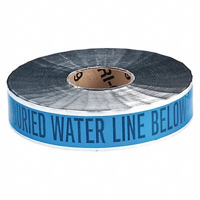 Undrgrnd Mrkng Tape Blue 1 000 ft L 2 in