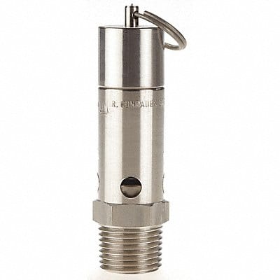 Safety Valve Hard Seat 1/2In 225 PSI SS