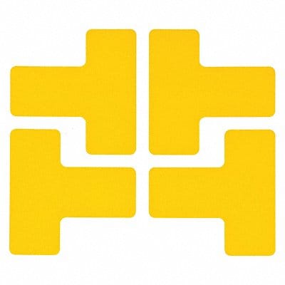 Floor Tape Yellow 2 inx5 in T PK20