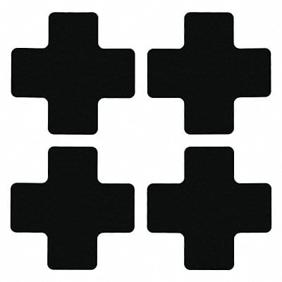 G5702 Floor Tape Black 2 inx5 in Cross PK20