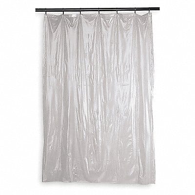 Shower Curtain 72 in L 50 in W Clear