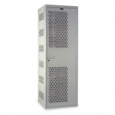 Lckr 1x1Lckr Lt Gray 72 x18 x22 Assm