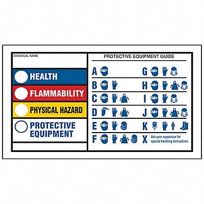 HMIG Self-Laminating Label 3 x 5in PK25