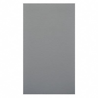 Partition Door Silver Gray 24 in W