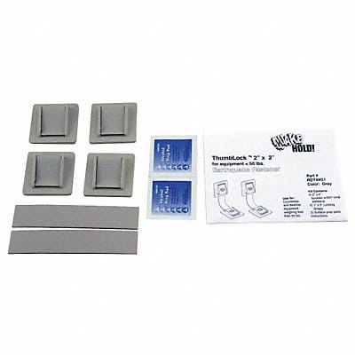 Equipment Fastener 50 Lbs Gray