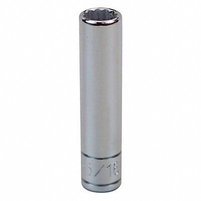 Socket Steel Chrome 9/32 in