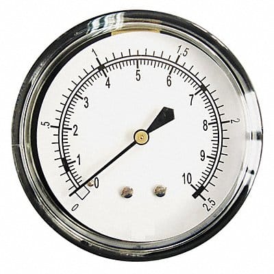 Press Gauge Low Press Diaphragm 2-1/2 In