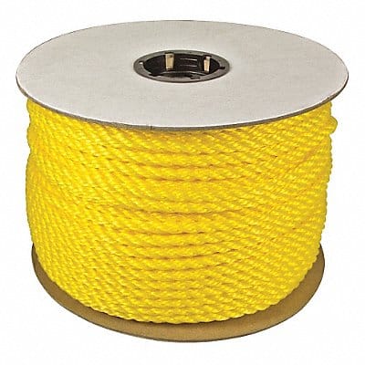 Rope Polypropylene 1/4 x 1200 ft Yellow