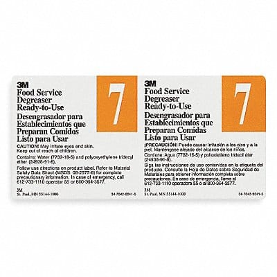 Secondary Bottle Label Gloss Paper PK12