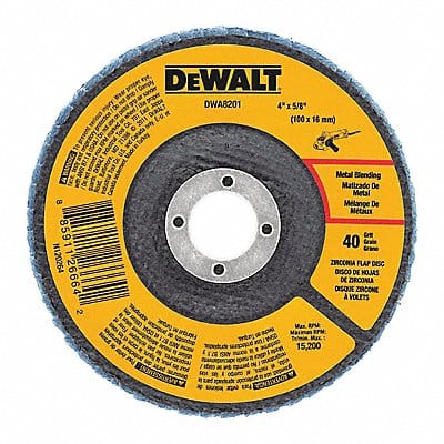 Zirconia Flap Disc T29 60Grit 4.5 x7/8