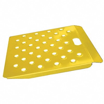 Curb Ramp Alum. Yellow 22 in W 24 in L