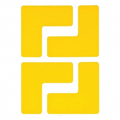 G5696 Floor Tape Yellow 2 inx5 in L PK20