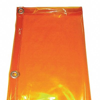 J4040 Welding Curtain 6 ft H 8 ft W Yellow