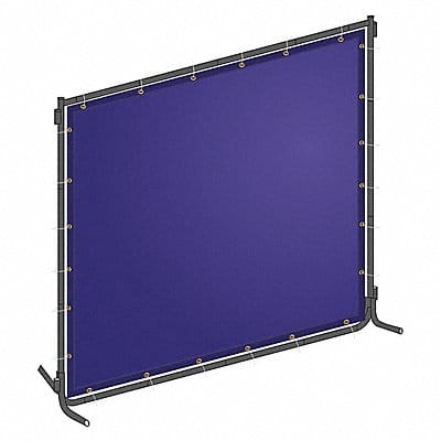 J4041 Welding Screen 4 ft H 6 ft W Blue