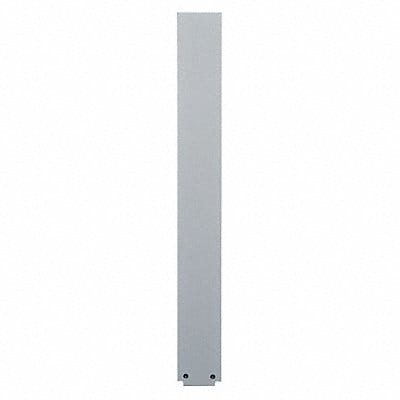 Partition Column Silver Gray 7 in W
