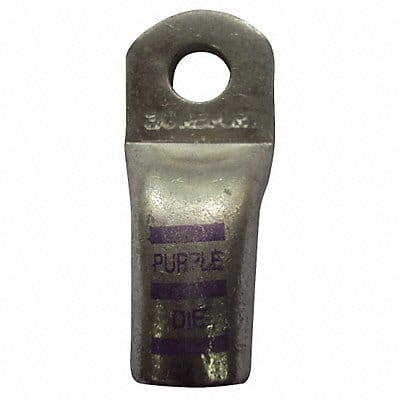 Lug Copper Tin 4/0 ga Straight PK5