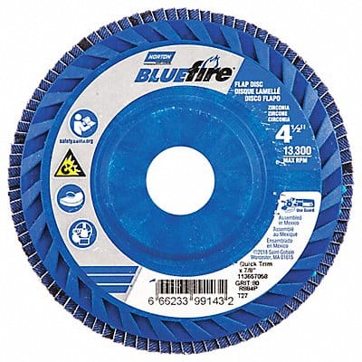 H5956 Fiber Disc 4 1/2 in Dia 7/8in Arbor