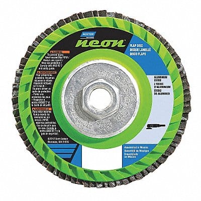 H5959 Fiber Disc 5 in Dia 5/8in Arbor P60 Grit