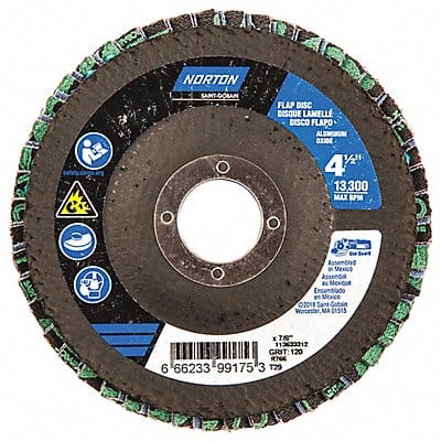 Fiber Disc 4 1/2 in Dia 7/8in Arbor