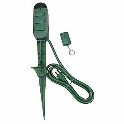 Remote Power Stake 3 Outlet