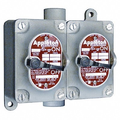 Tumbler Switch EDSC Series 2 Gang 1-Pole