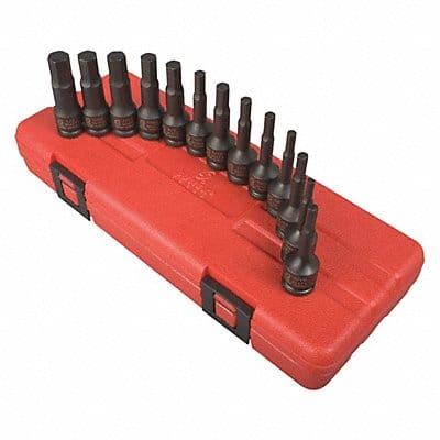 Hex Driver Set 13 pcs. SAE/Metric 3/8