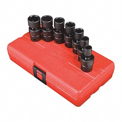 Universal Impact Socket Set SAE 3/8