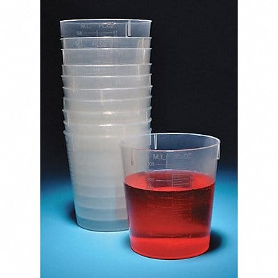 Beaker Set 120 mL 64 mm H 70 mm Dia PK25
