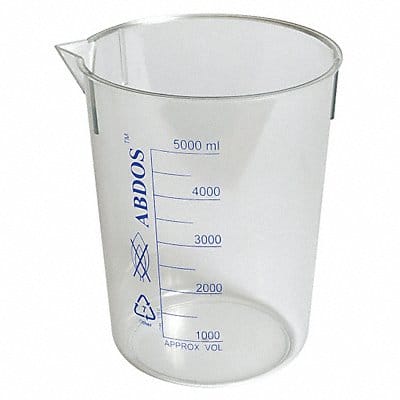 Beaker 500 mL 128 mm H 108 mm Dia PK6