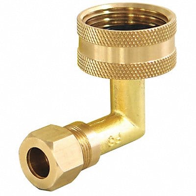 Dishwasher Elbow Solid Brass