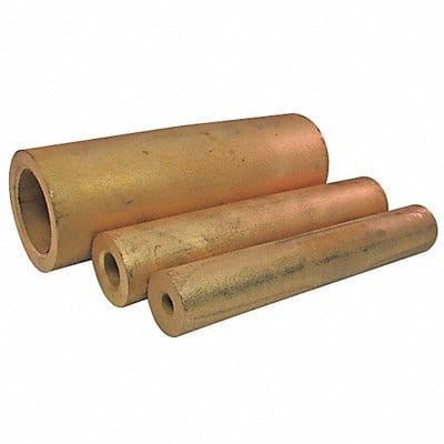 Cored Bar Pwdr Brnze Unfnsh OD 4 In
