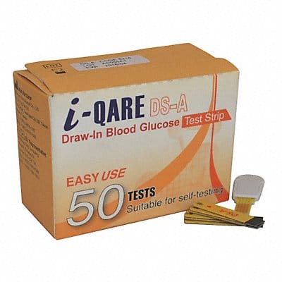 Glucose Test Strip Blood Sample PK50