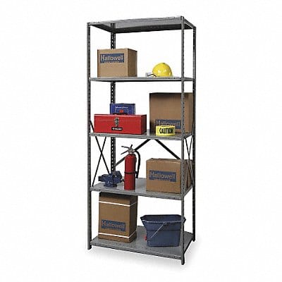Metal Shlvng Cap 1250 lb 24inx84inx36in