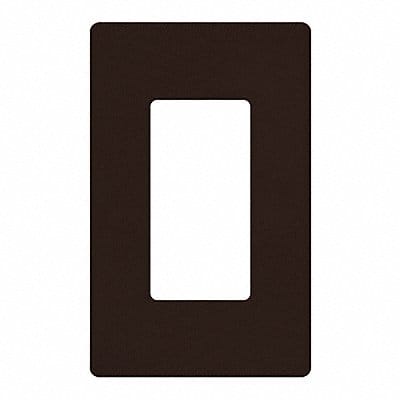 Wallplate 1-Gang Decora Brown