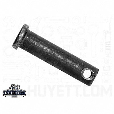 Clevis Pin Std Steel Plain 1.125x6 In