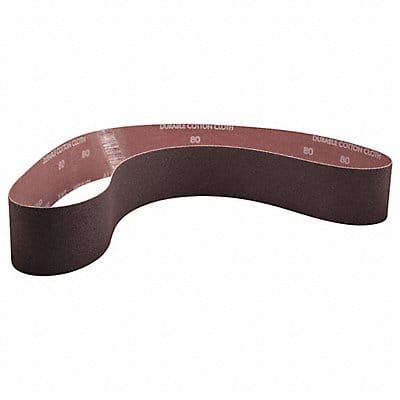 J5537 Sanding Belt 48 in L 2 1/2 in W 80 G