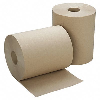 Paper Towel Roll Continuous Brown PK12