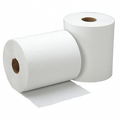 Paper Towel Roll Continuous White PK12