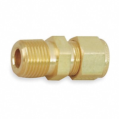 Connector Brass A-LOKxM 1/2Inx3/8In Connector Brass A-LOKxM 1/2Inx3/8In