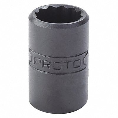 Socket Steel Blk Oxd 9/32 in