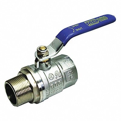 Brass Ball Valve FNPT x MNPT 1-1/4