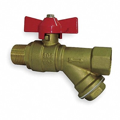 Ball Valve Brass 1/2 In FNPT Ball Valve Brass 1/2 In FNPT
