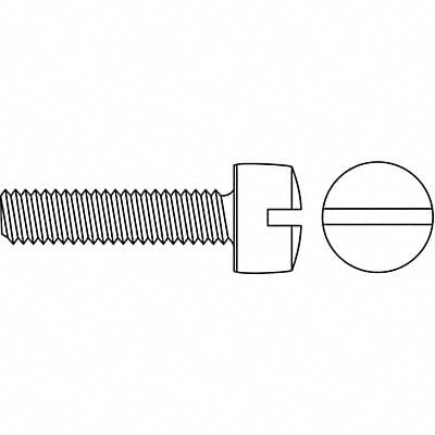 MS #10-24 Zinc Plated 3/4 L 100PK