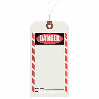 Inspection Tag Paper Danger PK1000