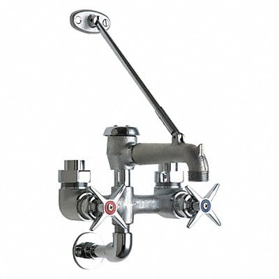 Exposed Hot And Cold Water Service