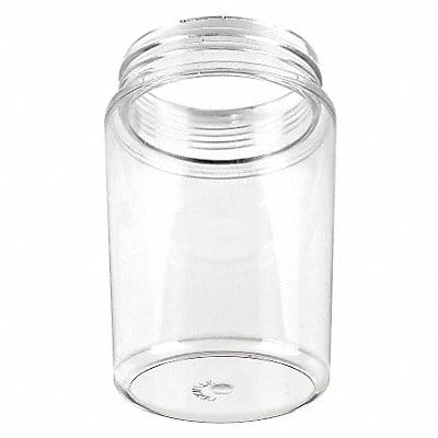 HazLoGlobe 3 1/2 L 3 1/2 W 5 1/4 H Clear