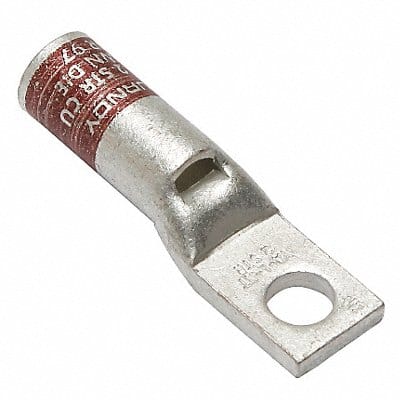 OneHoleLugCmprsnConn STD Brown 10