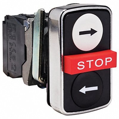 Non-Illum Multi Push Contact 3 1NO/1NC