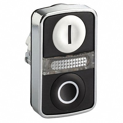 Multi-Head Push Button Illum 22mm Metal